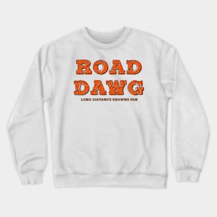 Cleveland Browns Road Dawg Crewneck Sweatshirt